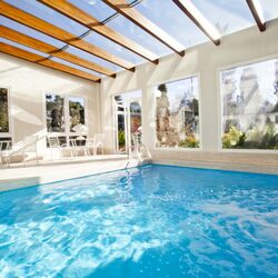 Piscina aquecida - Estalagem St Hubertus