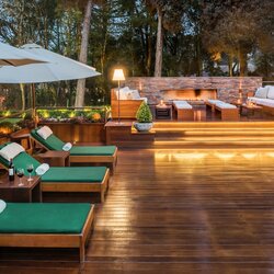 Lareira externa - Bavária Sport Hotel
