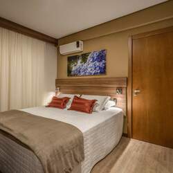Quarto duplo - Hotel Fioreze Centro