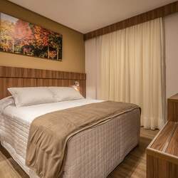 Quarto duplo luxo - Hotel Fioreze Centro