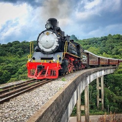 Passeio de Trem em Gramado na Serra Gaúcha